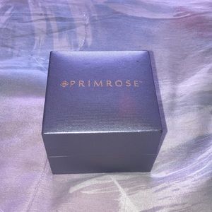 Primrose gold earring set with matching heart necklace